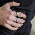 Bague Timothée (Acier)