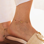 Chaîne de cheville Massimo (Acier doré)