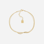 Chaîne de cheville Indra (Acier doré)