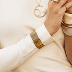 Bracelet Bess (Acier doré)