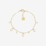 Bracelet Azelie (Acier doré)