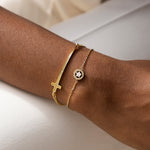 Bracelet Azal (Acier doré)