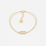 Bracelet Cléophée (Acier doré)