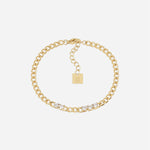 Bracelet Azilis (Acier doré)