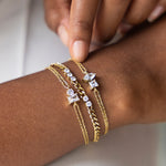 Bracelet Azilis (Acier doré)