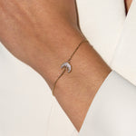 Bracelet Noélie (Acier doré)