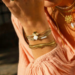 Bracelet Velaz (Acier doré)