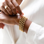 Bracelet Caddy (Acier doré)