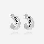Boucles d'oreilles Aisa (Acier)
