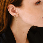 Boucles d'oreilles Double Allen (Acier)