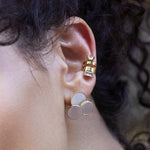 Boucles d'oreilles Anouk (Acier doré)