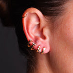 Boucles d'oreilles Angela (Acier)