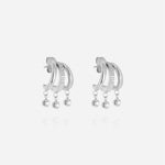 Boucles d'oreilles Silvia (Acier)