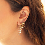 Boucles d'oreilles Silvia (Acier)