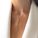 Collier Azal (Acier doré)