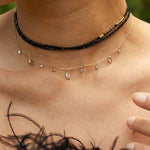 Collier Azelie (Acier doré)