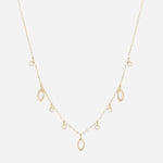 Collier Azelie (Acier doré)