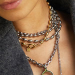 Collier Cadence (Acier doré)