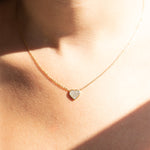 Collier Aimée (Acier doré)