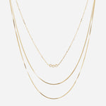 Collier Bankina (Acier doré)