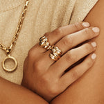 Bague Alastor (Acier doré)