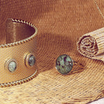 Bague Akilah (Acier doré)