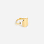 Bague Altesse (Acier doré)