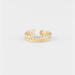 Bague Buzios (Acier doré)