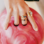 Bague Trancoso (Acier doré)