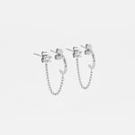 Boucles d'oreilles Chi (Acier)