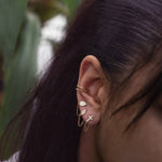 Boucles d'oreilles Claudia (Acier)